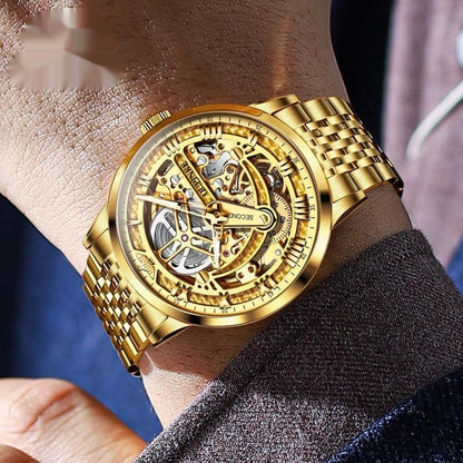 OUPINKE Mechanical Tungsten Watch